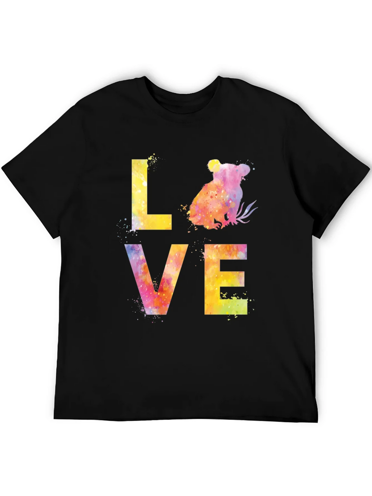 Koala LOVE Watercolor Print Graphic Tee product image 5