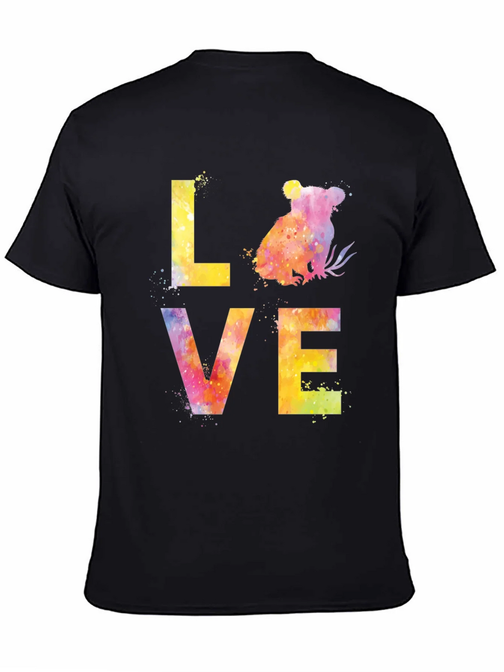 Koala LOVE Watercolor Print Graphic Tee product image 4