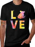 Koala LOVE Watercolor Print Graphic Tee product image 1