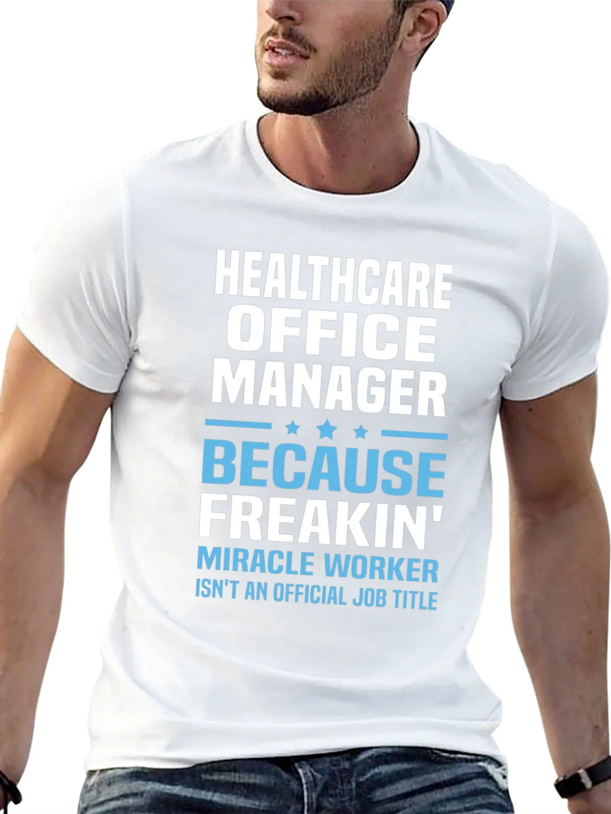Healthcare Office Manager Graphic T-Shirt product image 9