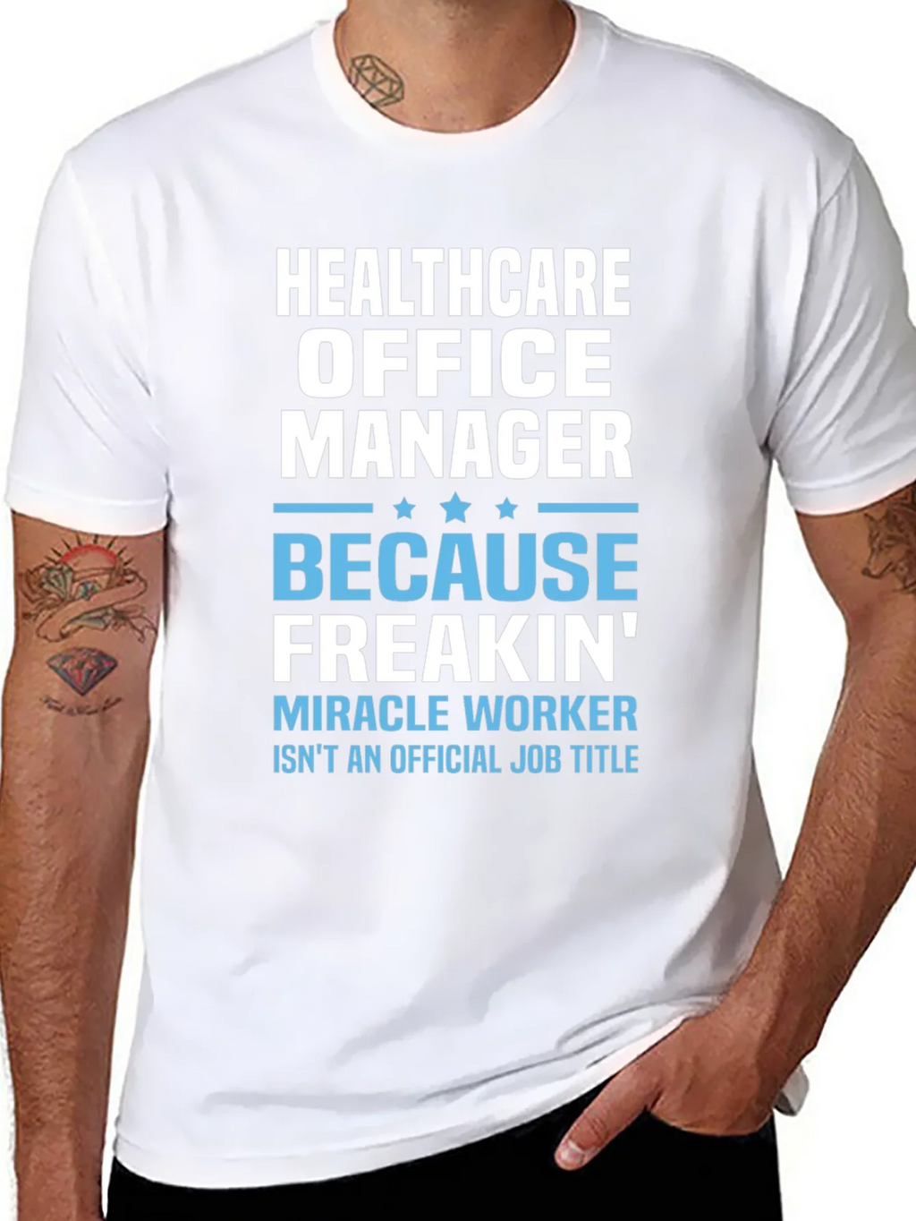 Healthcare Office Manager Graphic T-Shirt product image 5