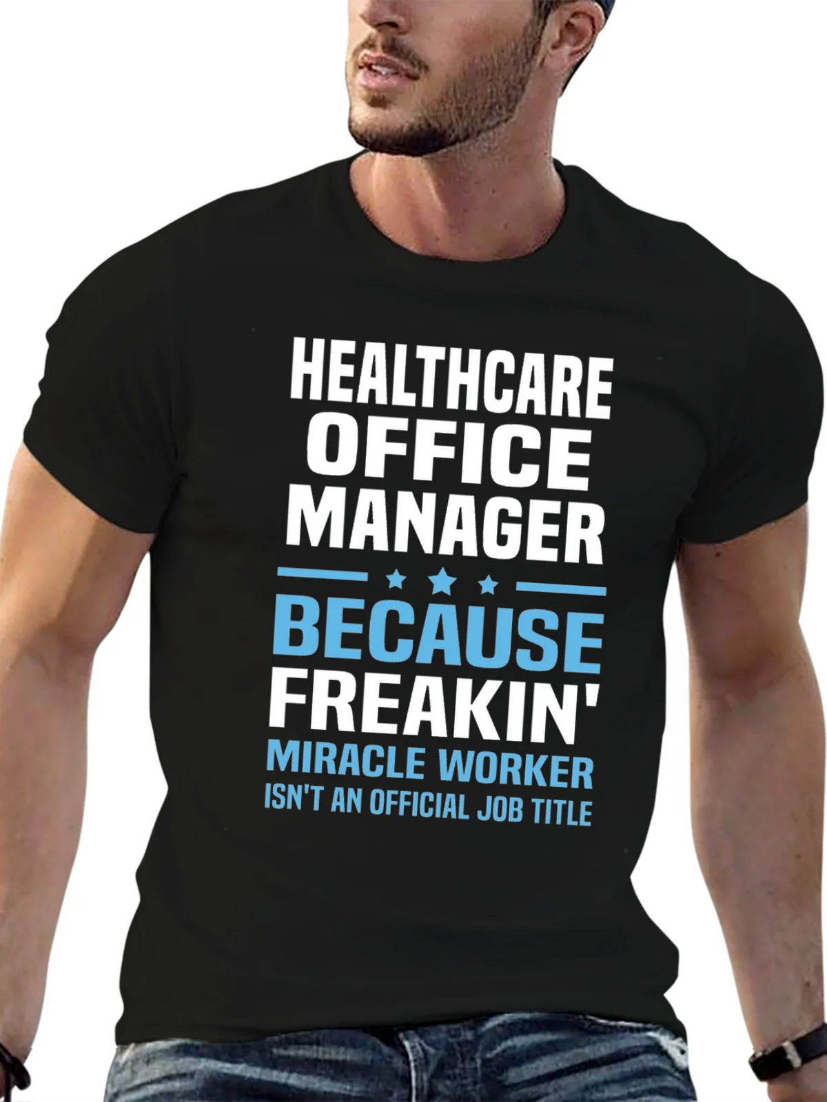 Healthcare Office Manager Graphic T-Shirt product image 4