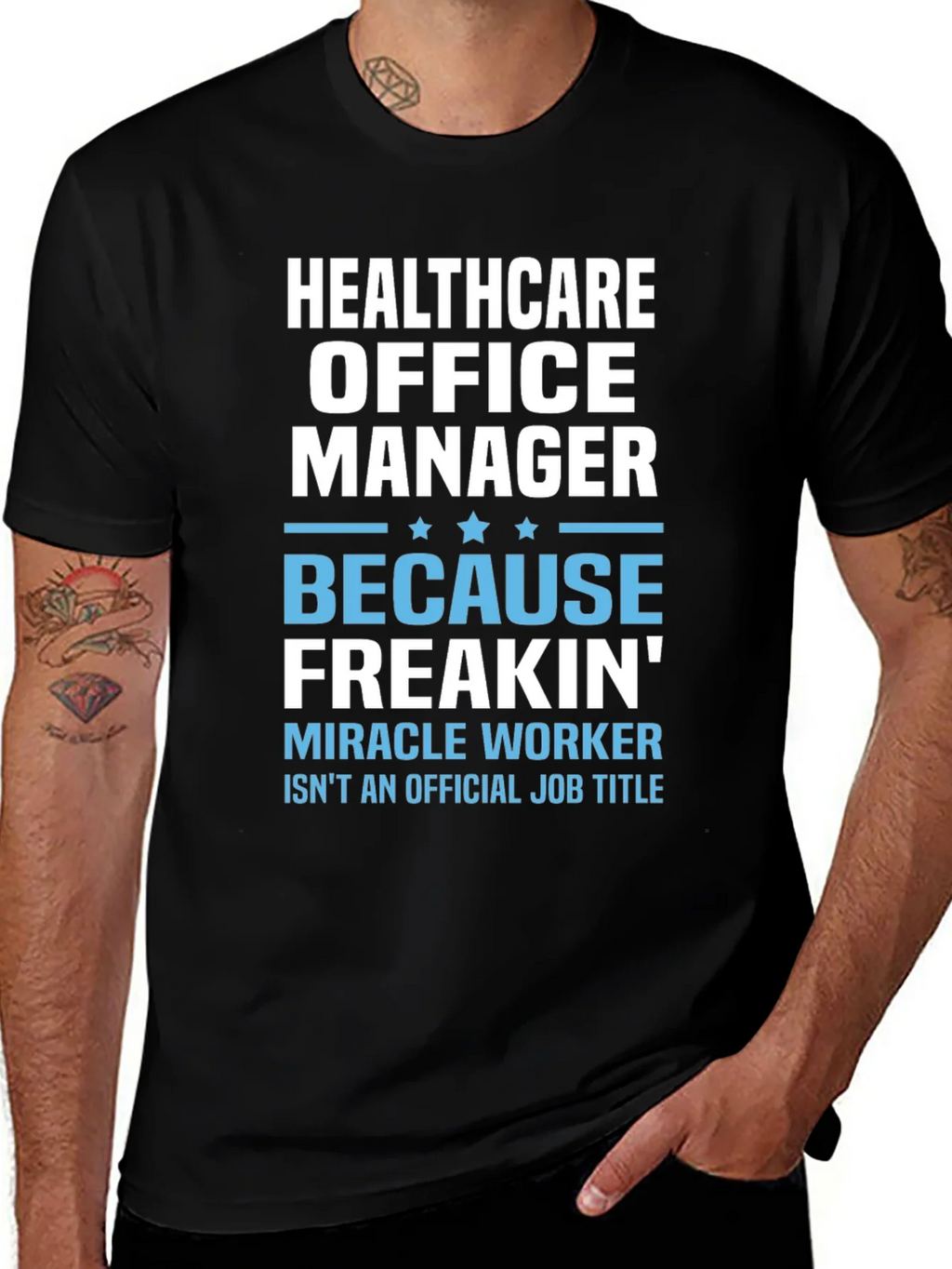Healthcare Office Manager Graphic T-Shirt product image 1
