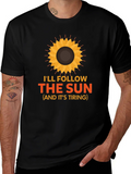 Ill Follow the Sun Graphic Tee - Black product image 1