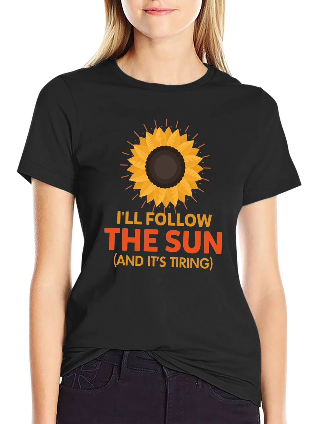 Ill Follow the Sun Graphic Tee - Black product image 2