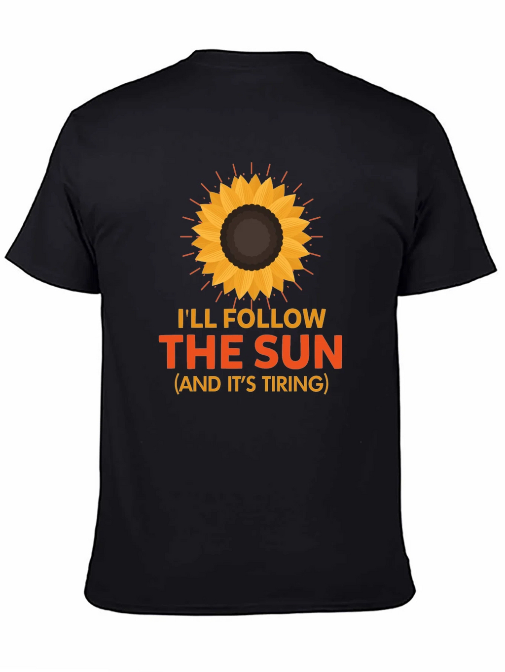 Ill Follow the Sun Graphic Tee - Black product image 4