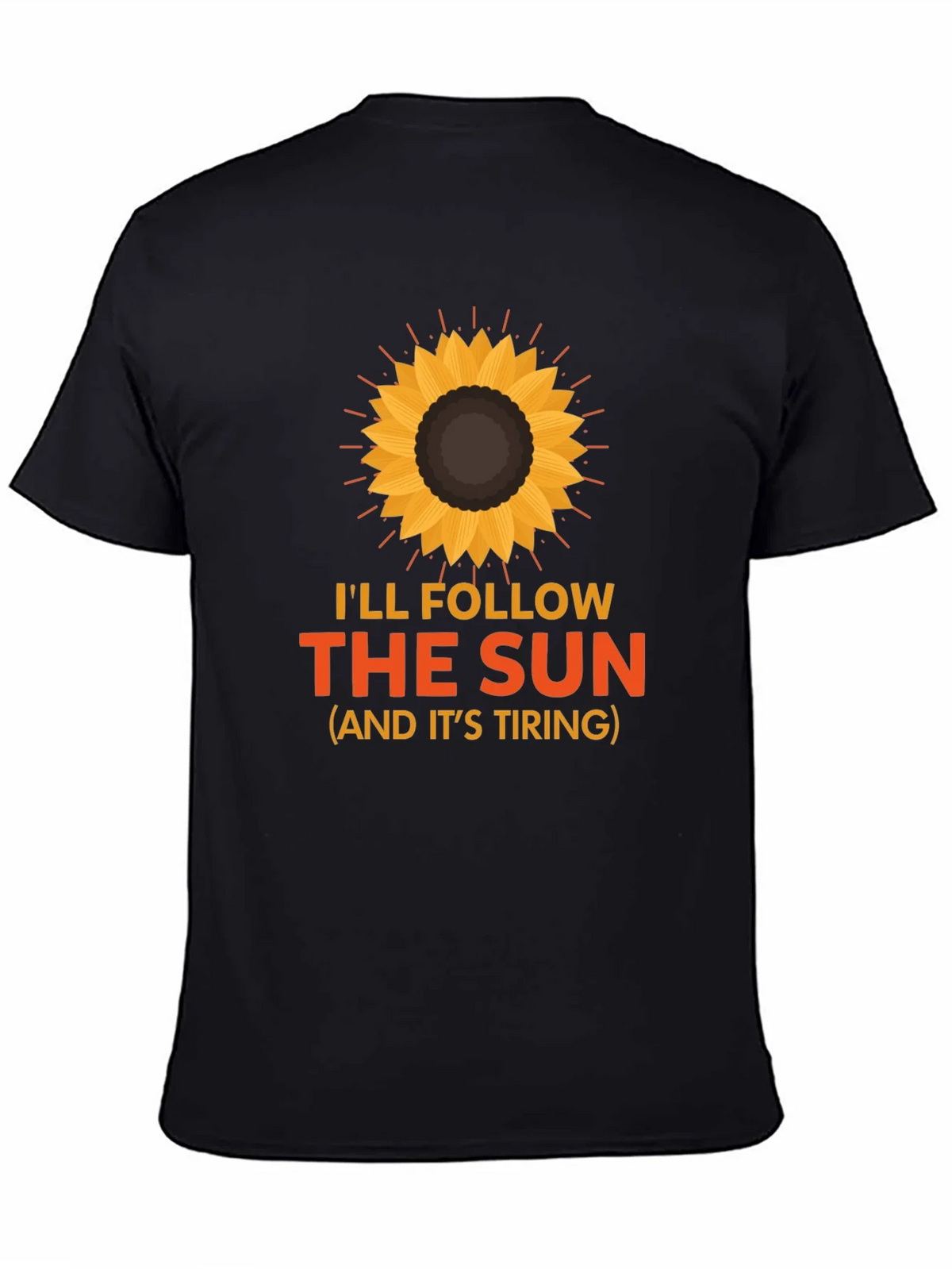 Ill Follow the Sun Graphic Tee - Black product image 4
