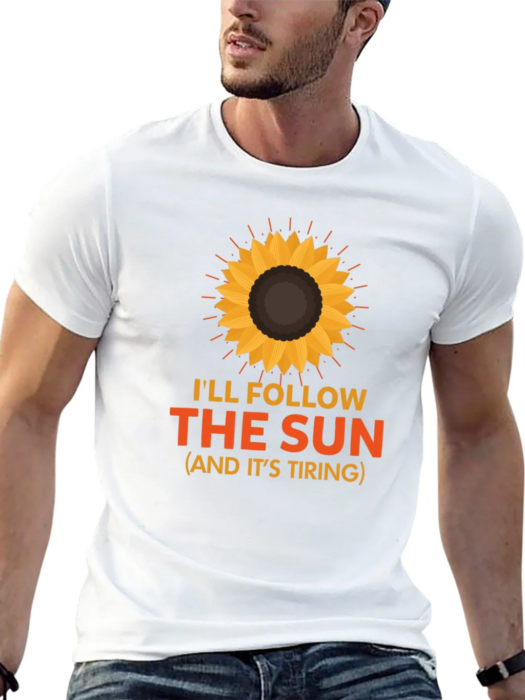 Ill Follow the Sun Graphic Tee - Black product image 12
