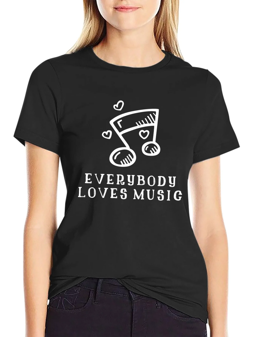 Everybody Loves Music Graphic Tee product image 1