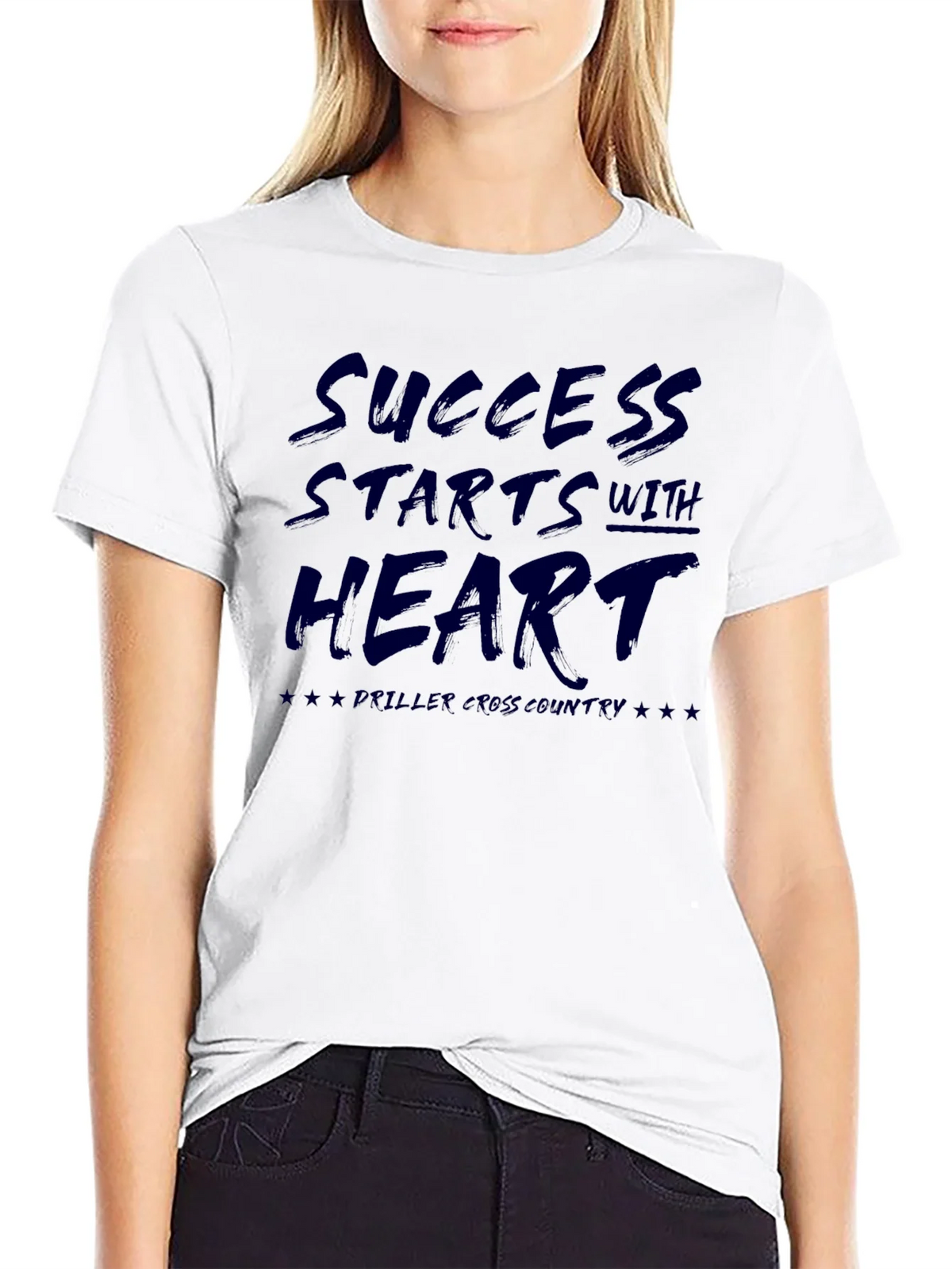 Success Starts With Heart Black Tee product image 8