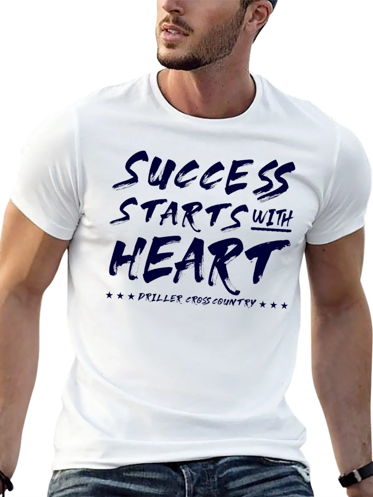 Success Starts With Heart Black Tee product image 12