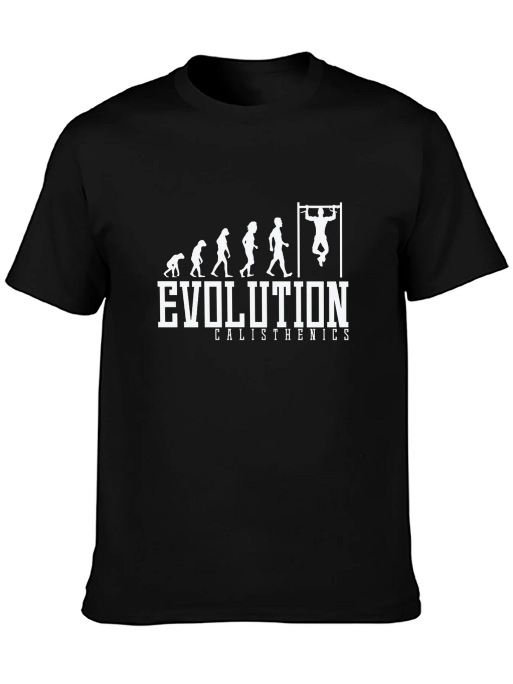 Evolution Calisthenics Black T-Shirt Fitness Graphic Tee product image 3