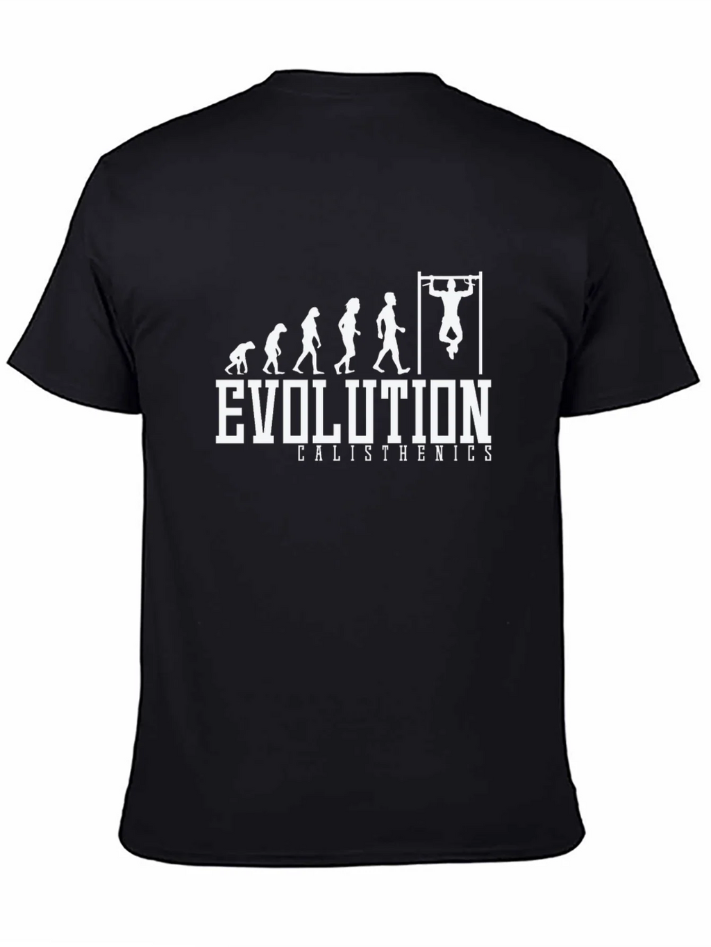 Evolution Calisthenics Black T-Shirt Fitness Graphic Tee product image 4