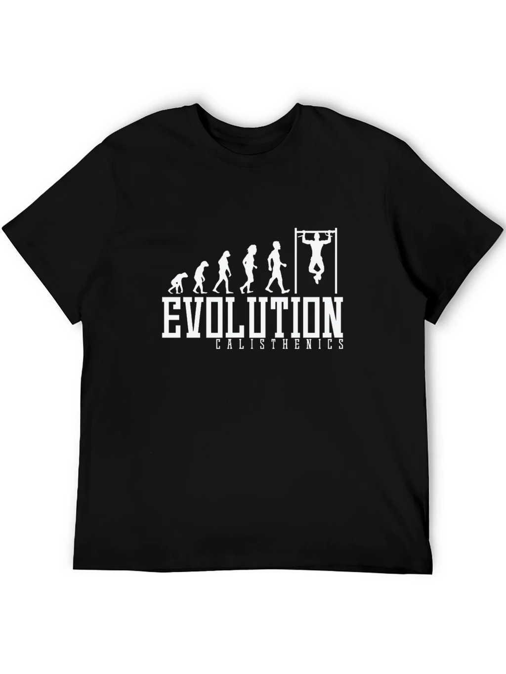 Evolution Calisthenics Black T-Shirt Fitness Graphic Tee product image 5