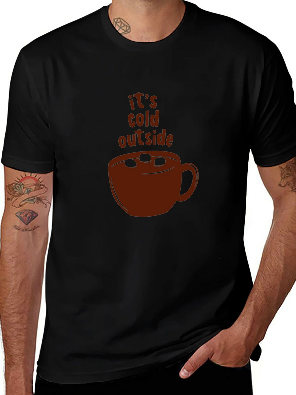 Its Cold Outside Cocoa T-Shirt