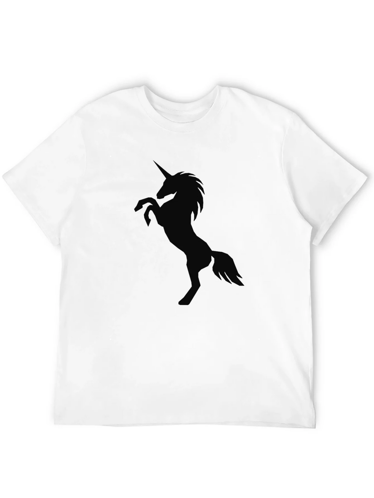 Mens Black Unicorn Graphic T-Shirt product image 11
