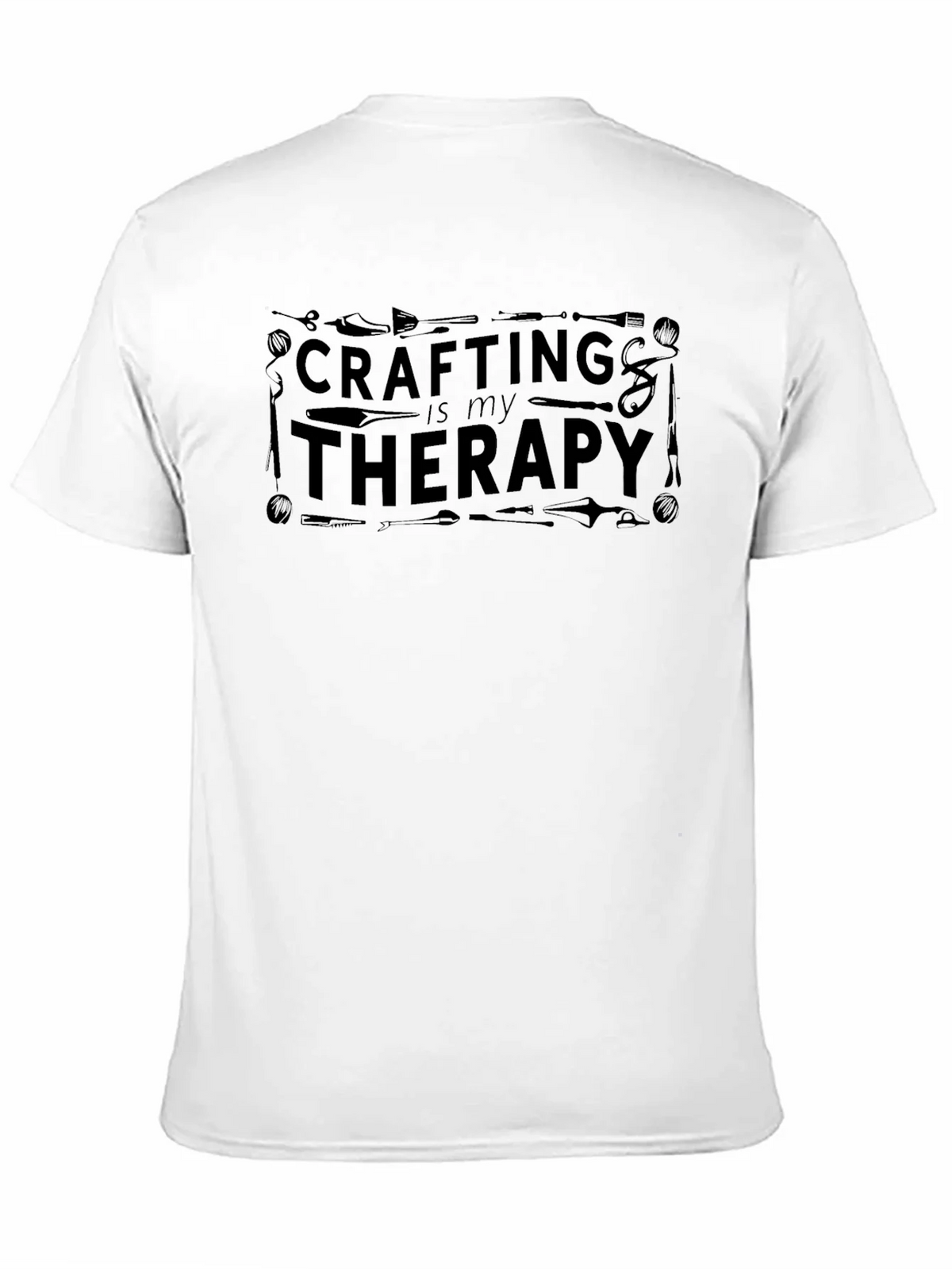 Crafting is My Therapy Graphic Tee product image 9