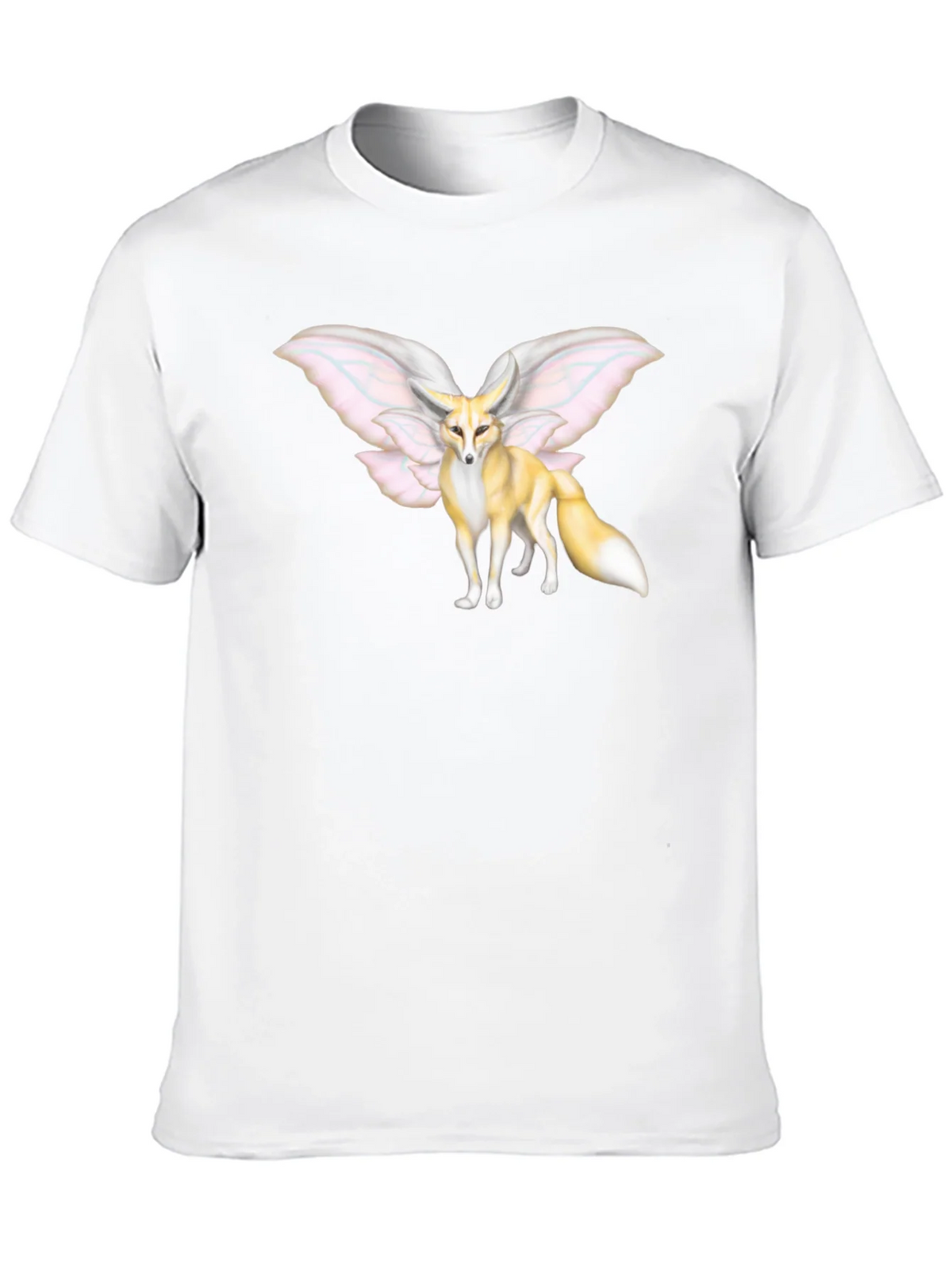 Fennec Fox Fairy Wings T-Shirt | Unique Graphic Tee product image 9