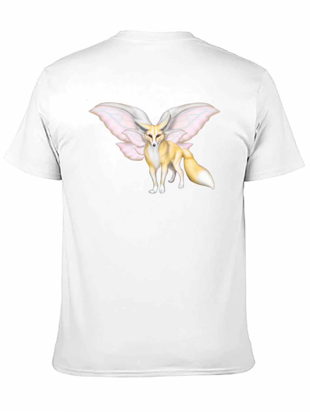 Fennec Fox Fairy Wings T-Shirt | Unique Graphic Tee product image 10
