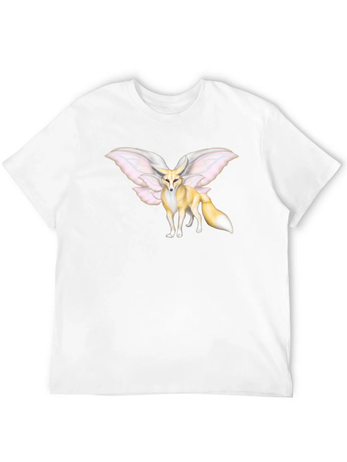 Fennec Fox Fairy Wings T-Shirt | Unique Graphic Tee product image 11