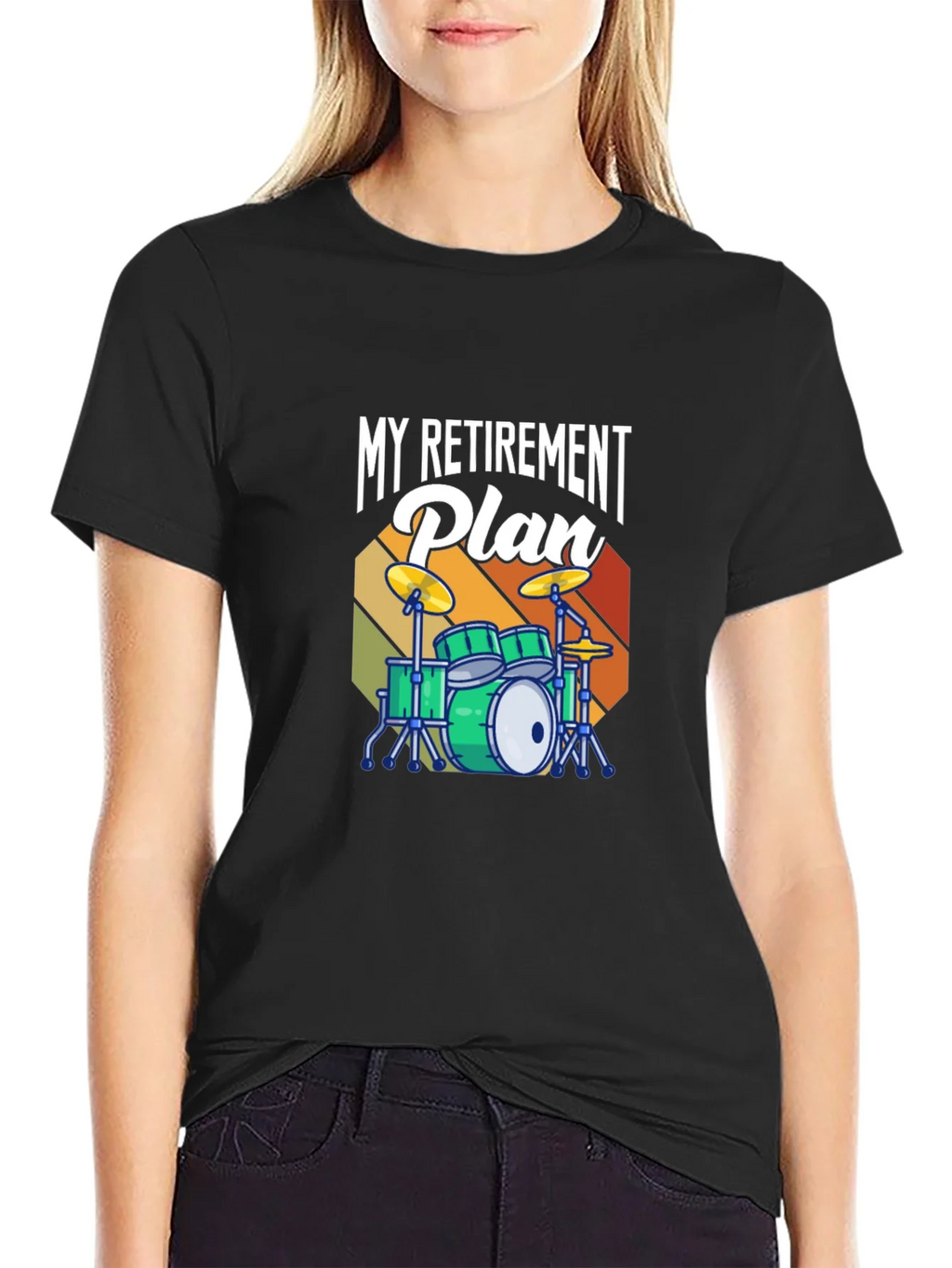 My Retirement Plan Drum Set T-Shirt - Music Lover Tee product image 2