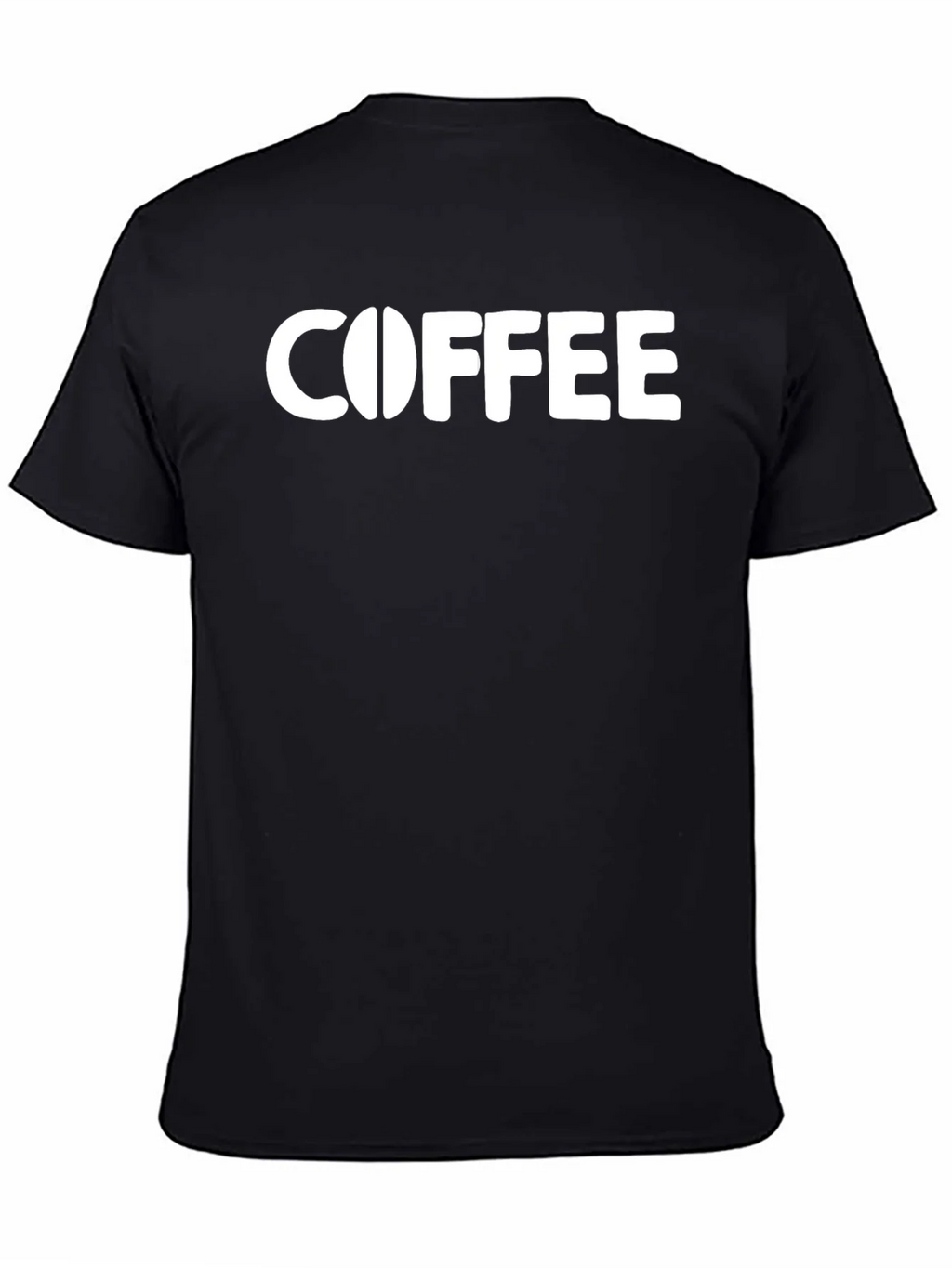 Coffee Graphic T-Shirt - Black Cotton Blend product image 2