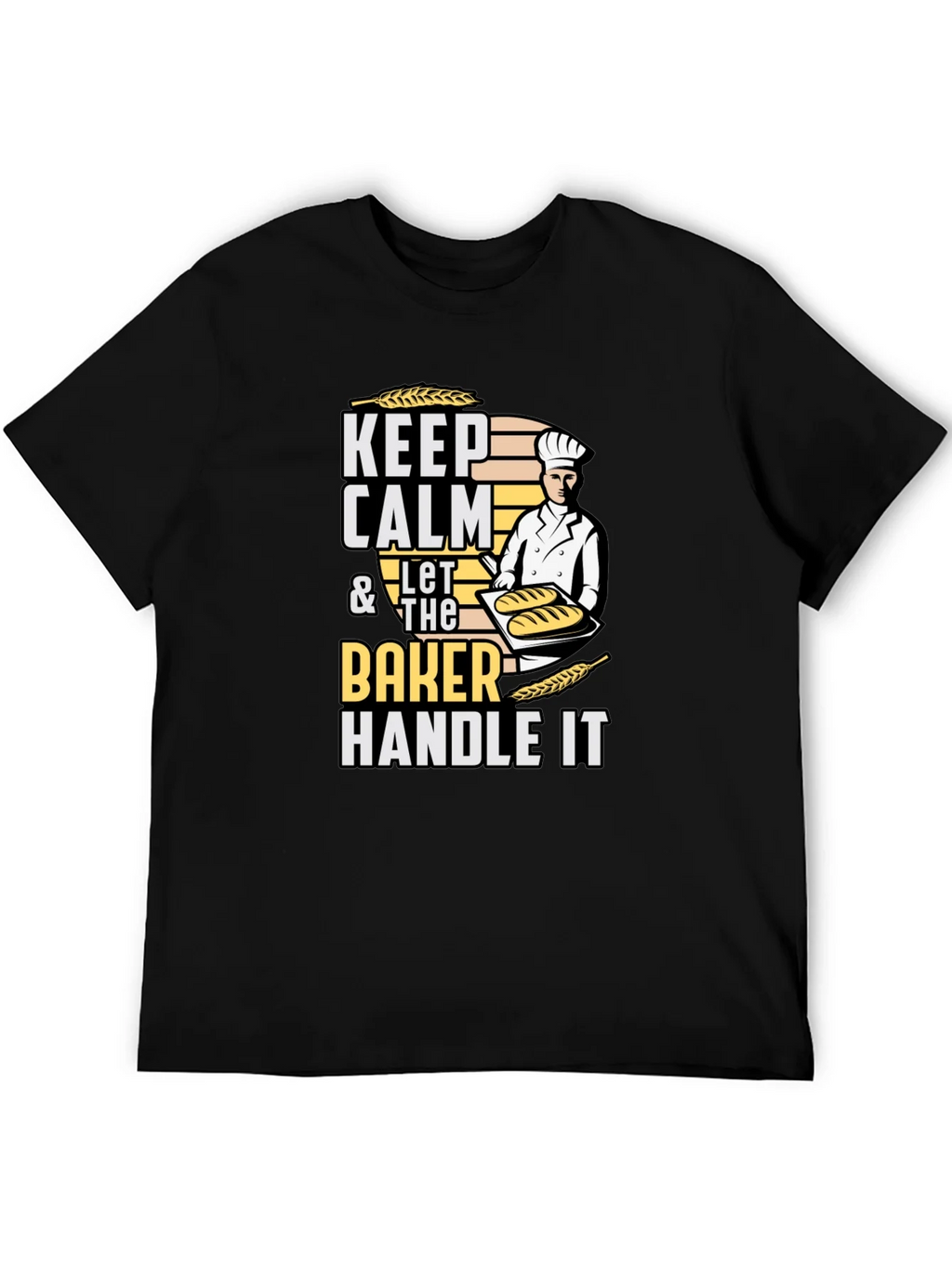Keep Calm Baker T-Shirt - Funny Baking Tee product image 5