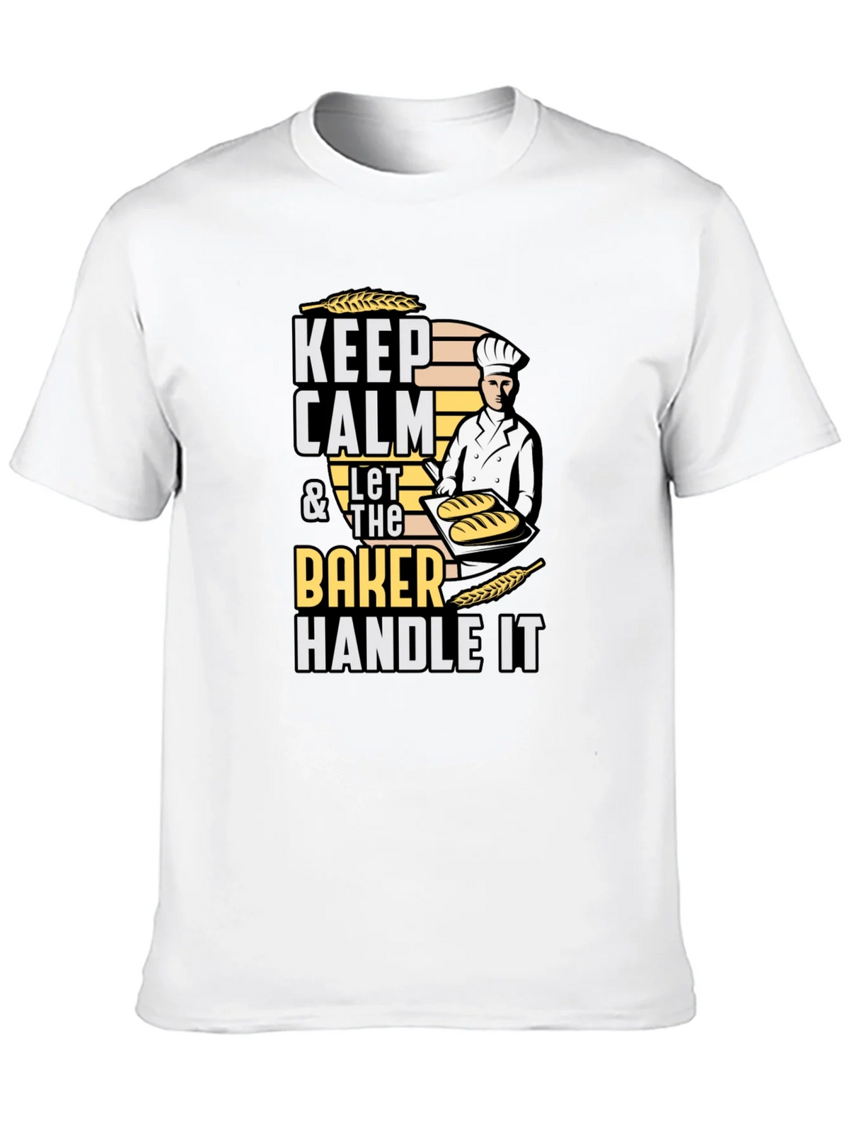 Keep Calm Baker T-Shirt - Funny Baking Tee product image 9