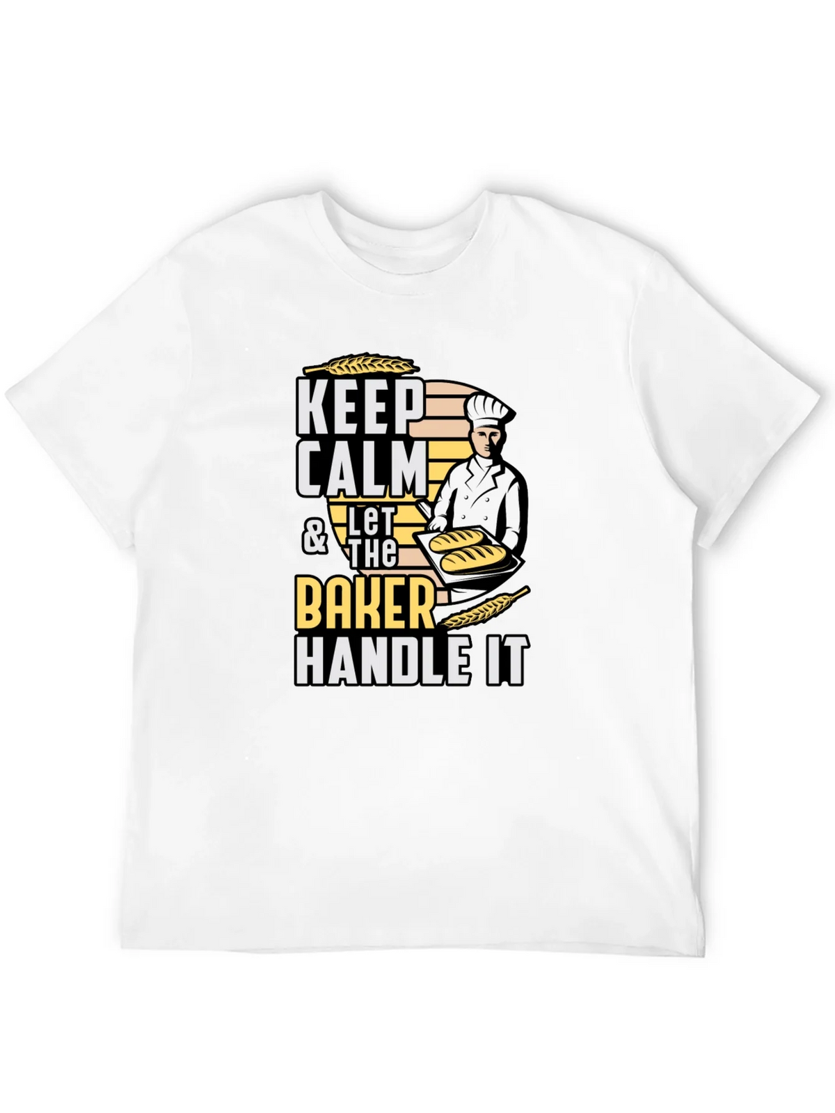 Keep Calm Baker T-Shirt - Funny Baking Tee product image 11