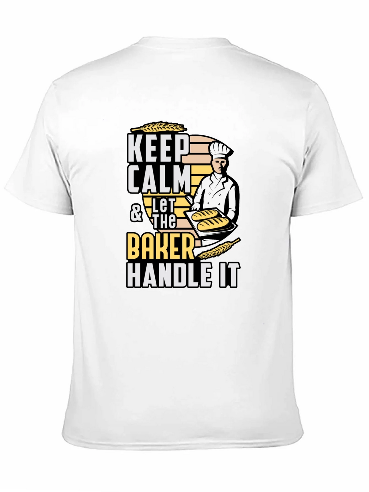 Keep Calm Baker T-Shirt - Funny Baking Tee product image 10