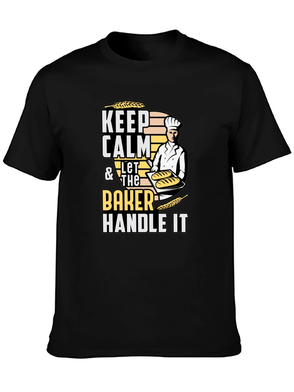 Keep Calm Baker T-Shirt - Funny Baking Tee product image 3