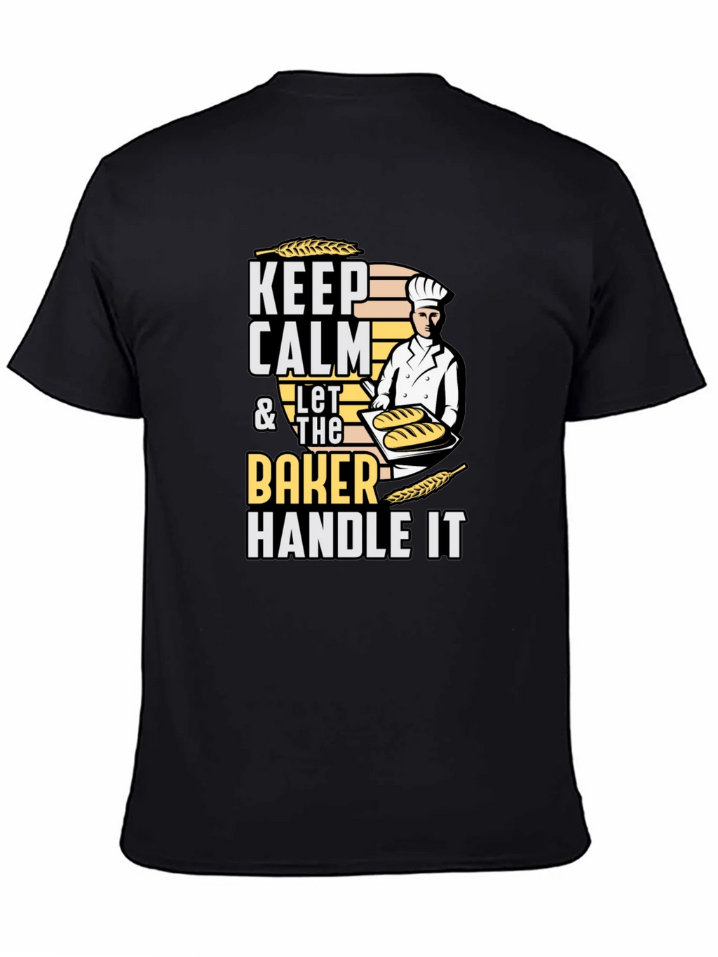 Keep Calm Baker T-Shirt - Funny Baking Tee product image 4