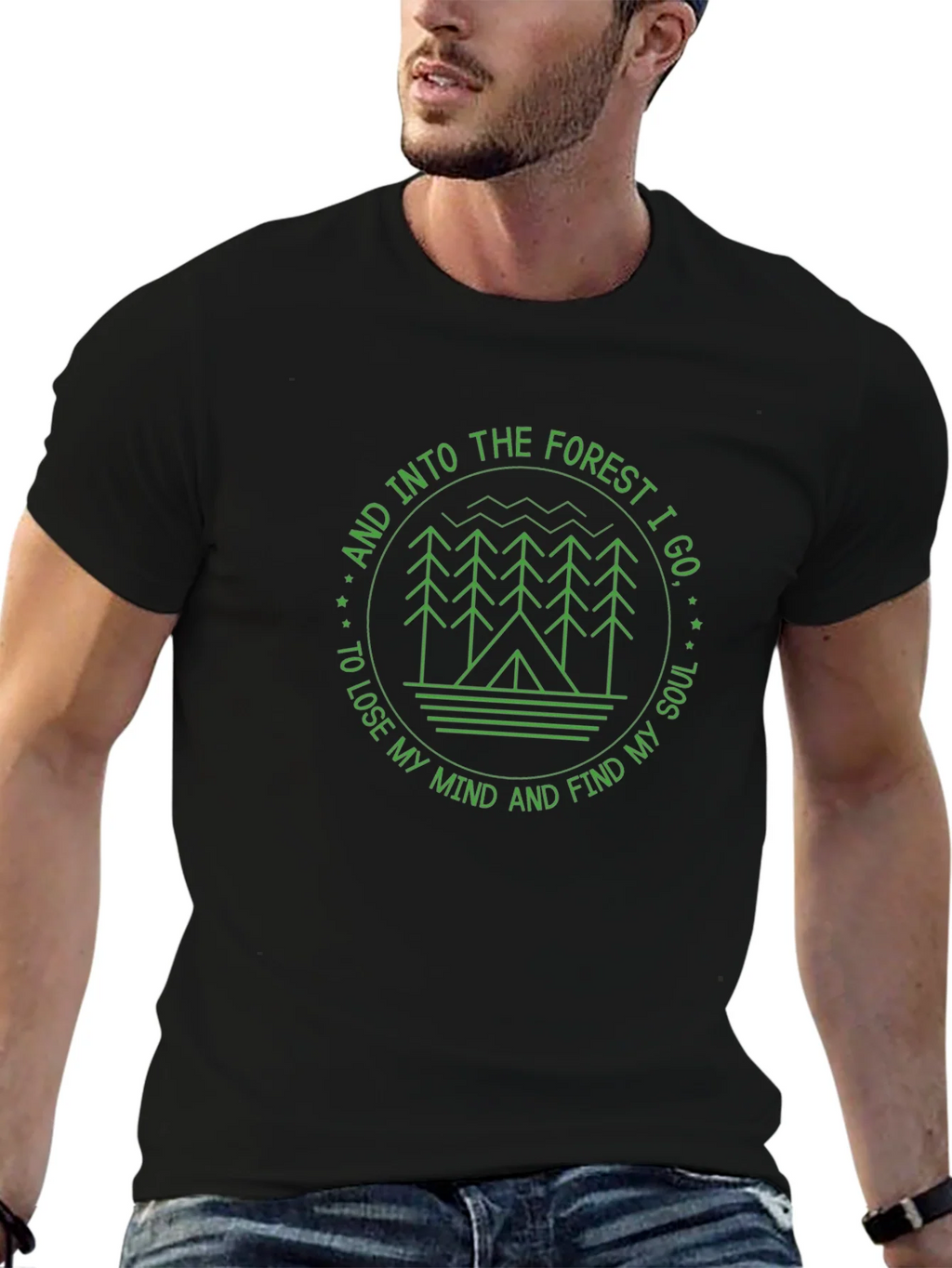 Into the Forest Graphic T-Shirt product image 6