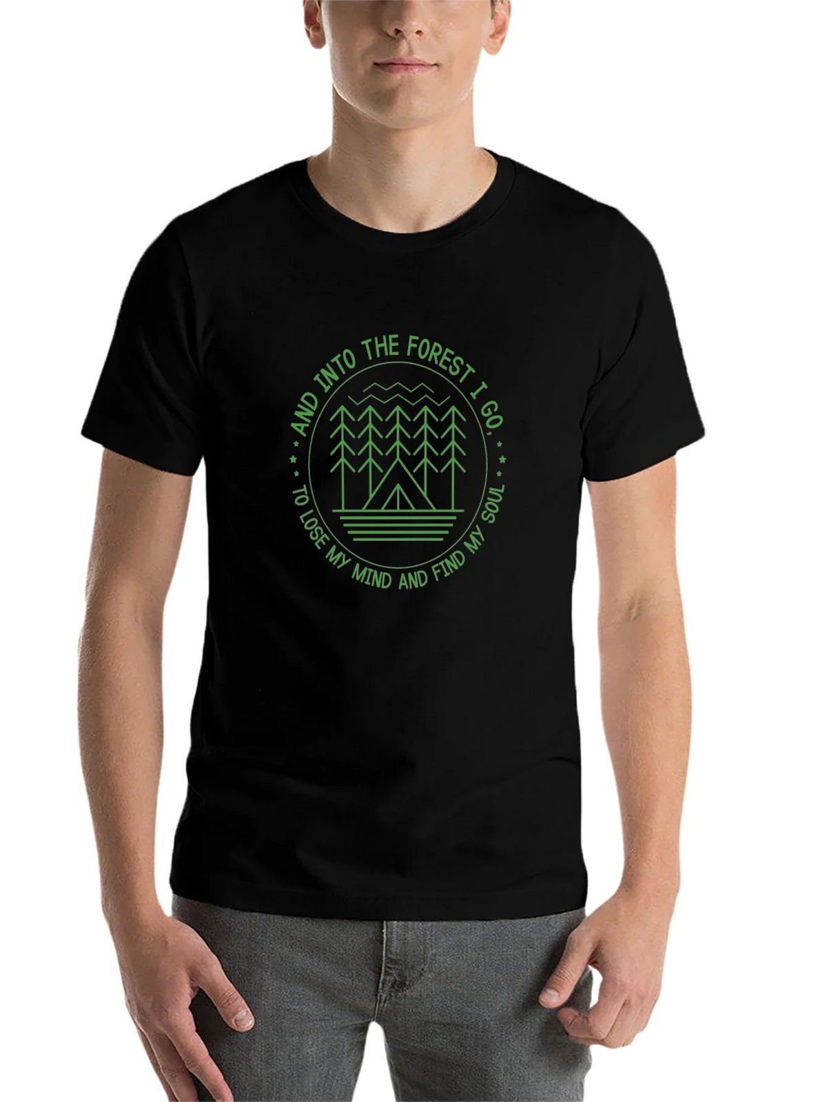 Into the Forest Graphic T-Shirt product image 4