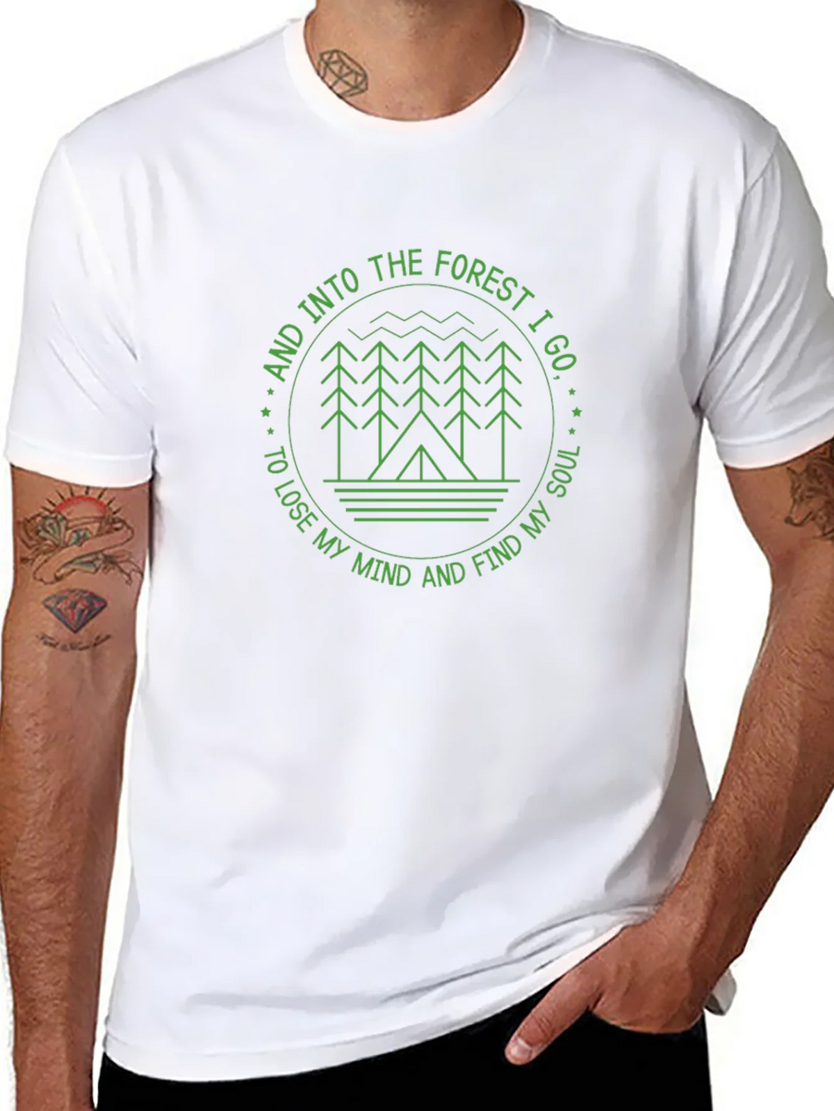 Into the Forest Graphic T-Shirt product image 7