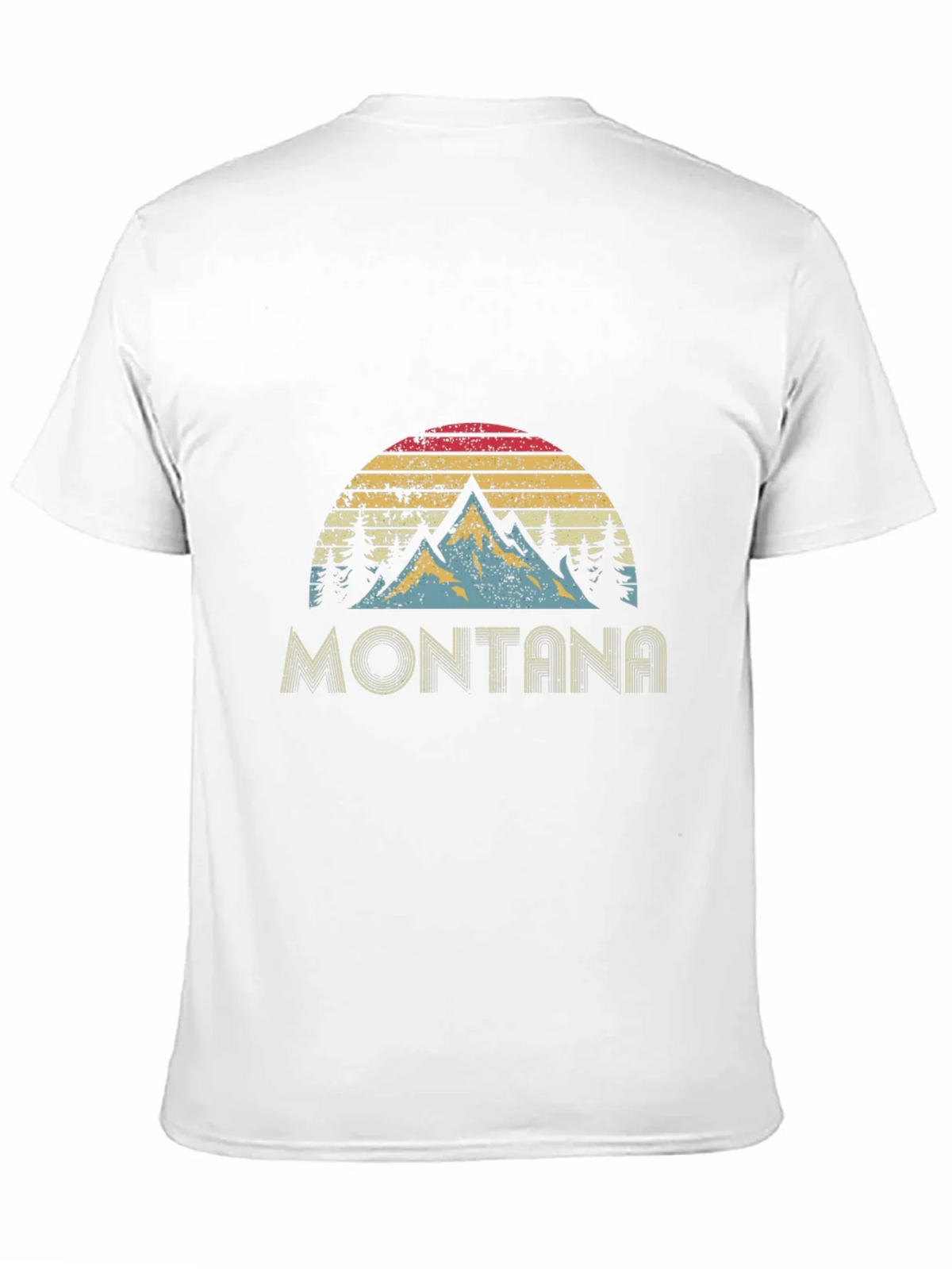 Vintage Montana Mountain Sunset Graphic T-Shirt product image 10