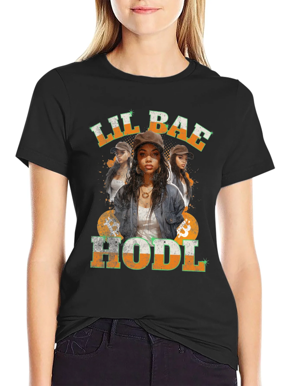 Lil Bae Hodl Unisex T-Shirt product image 2