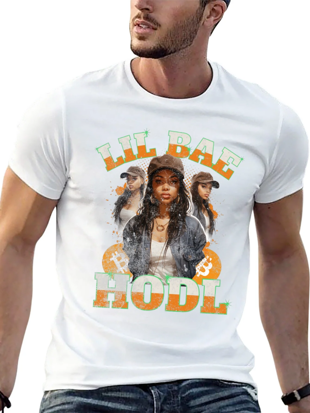 Lil Bae Hodl Unisex T-Shirt product image 12