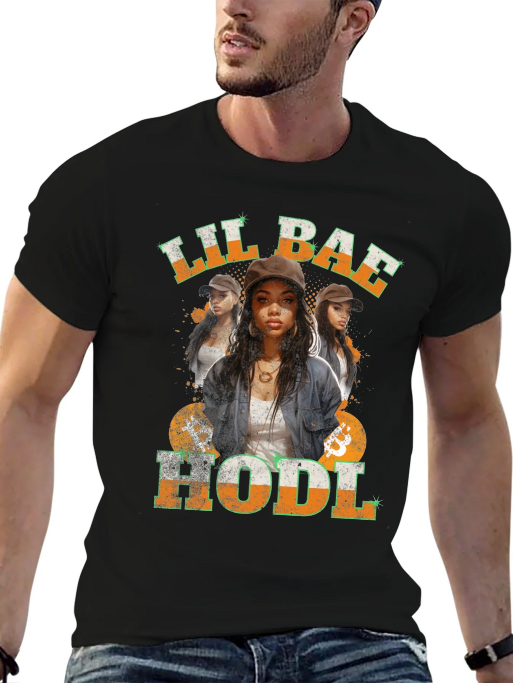 Lil Bae Hodl Unisex T-Shirt product image 6