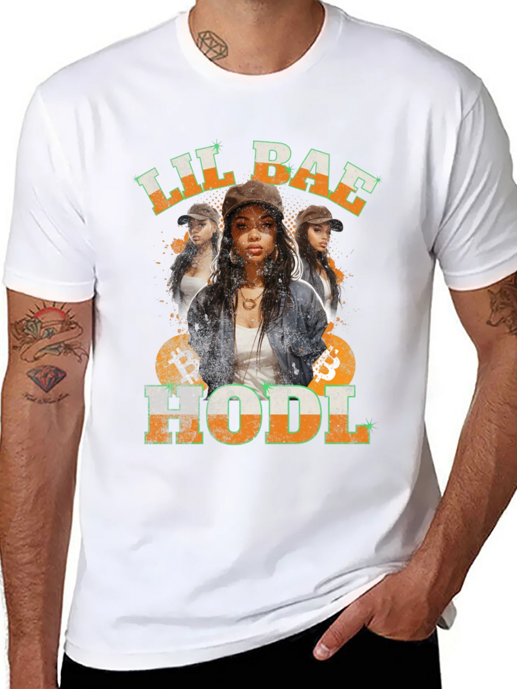Lil Bae Hodl Unisex T-Shirt product image 7