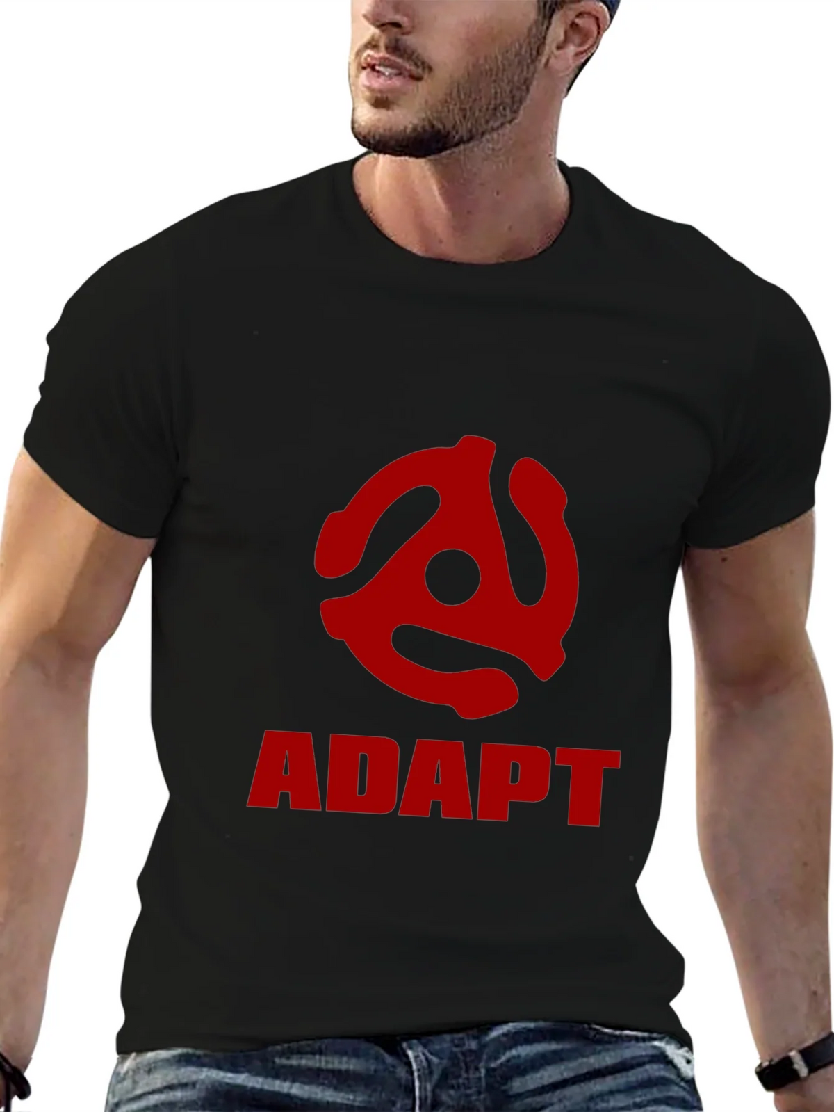 ADAPT 45 Record Adapter Graphic Tee product image 6