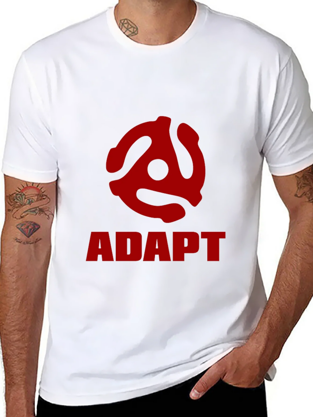 ADAPT 45 Record Adapter Graphic Tee product image 7