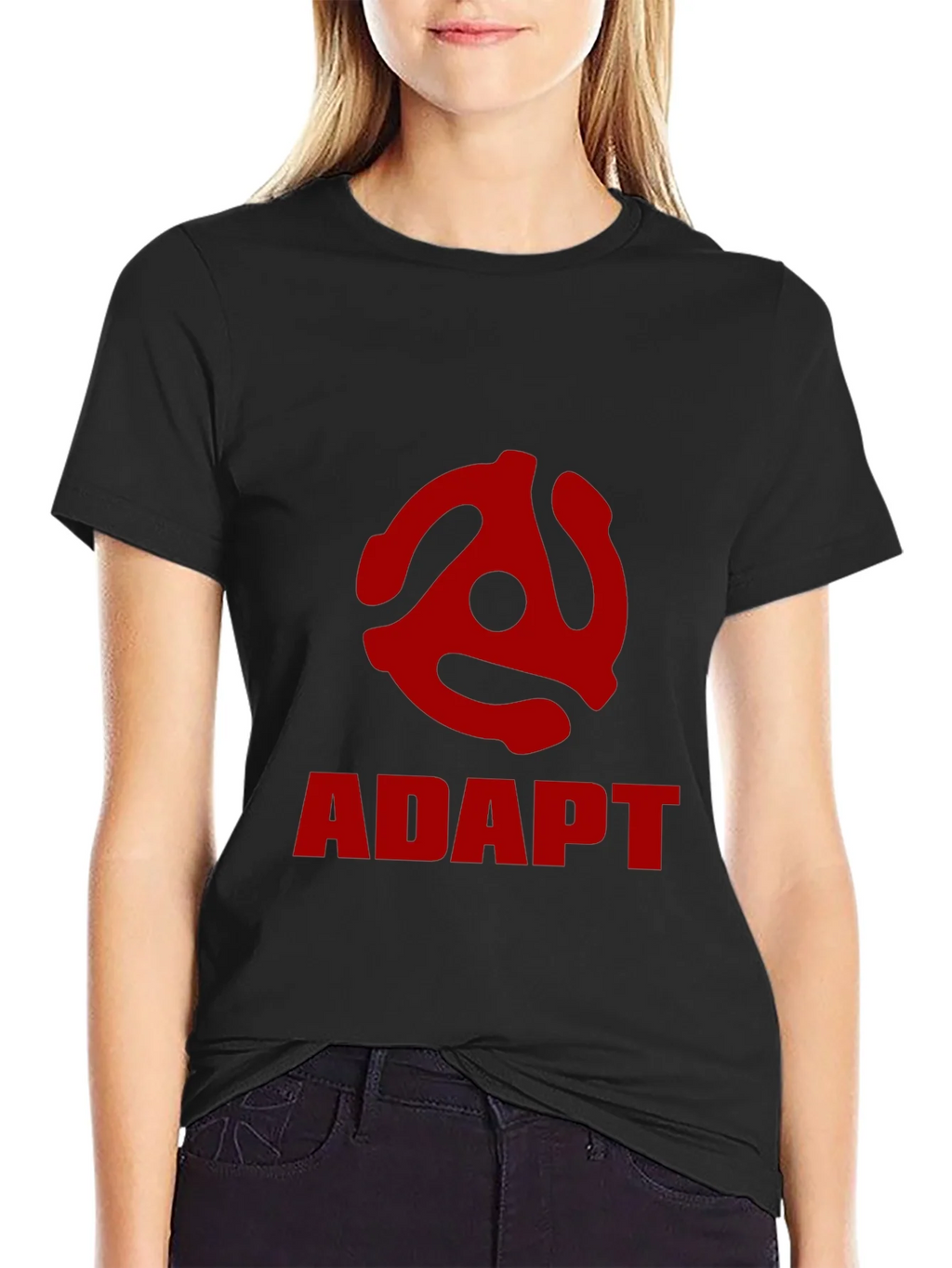 ADAPT 45 Record Adapter Graphic Tee product image 2