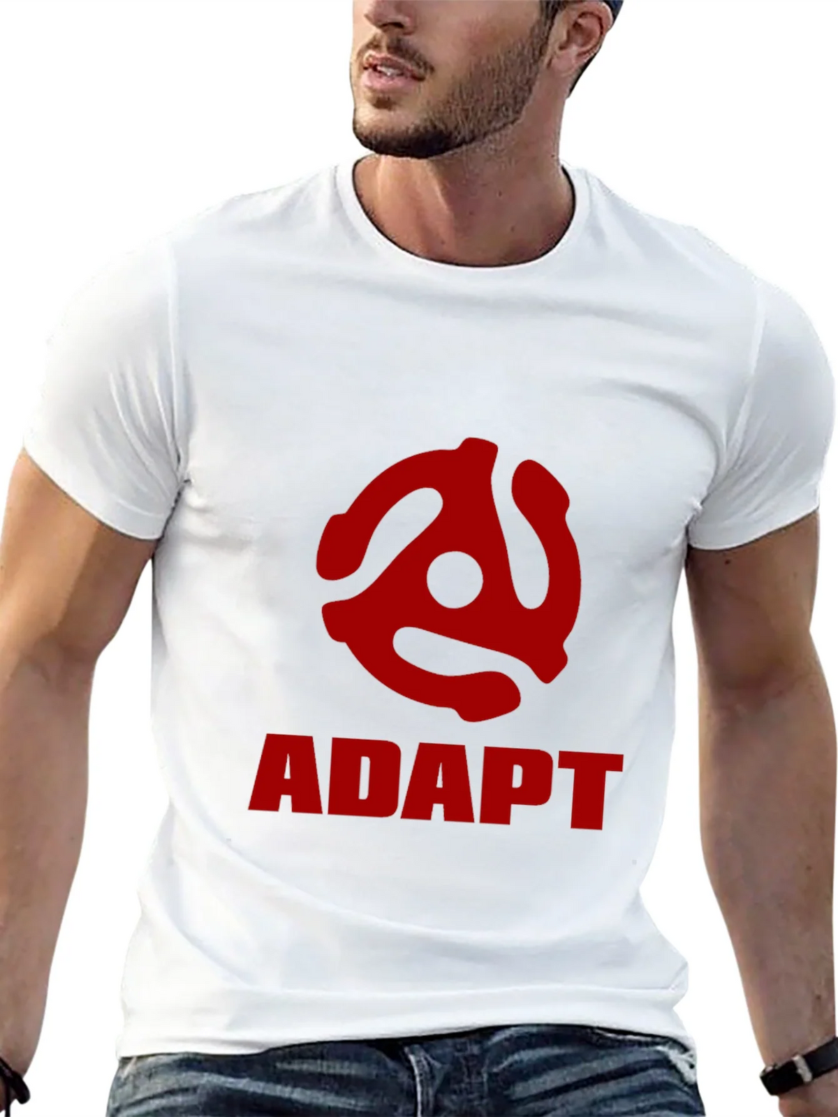 ADAPT 45 Record Adapter Graphic Tee product image 12