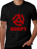 ADAPT 45 Record Adapter Graphic Tee product image 1