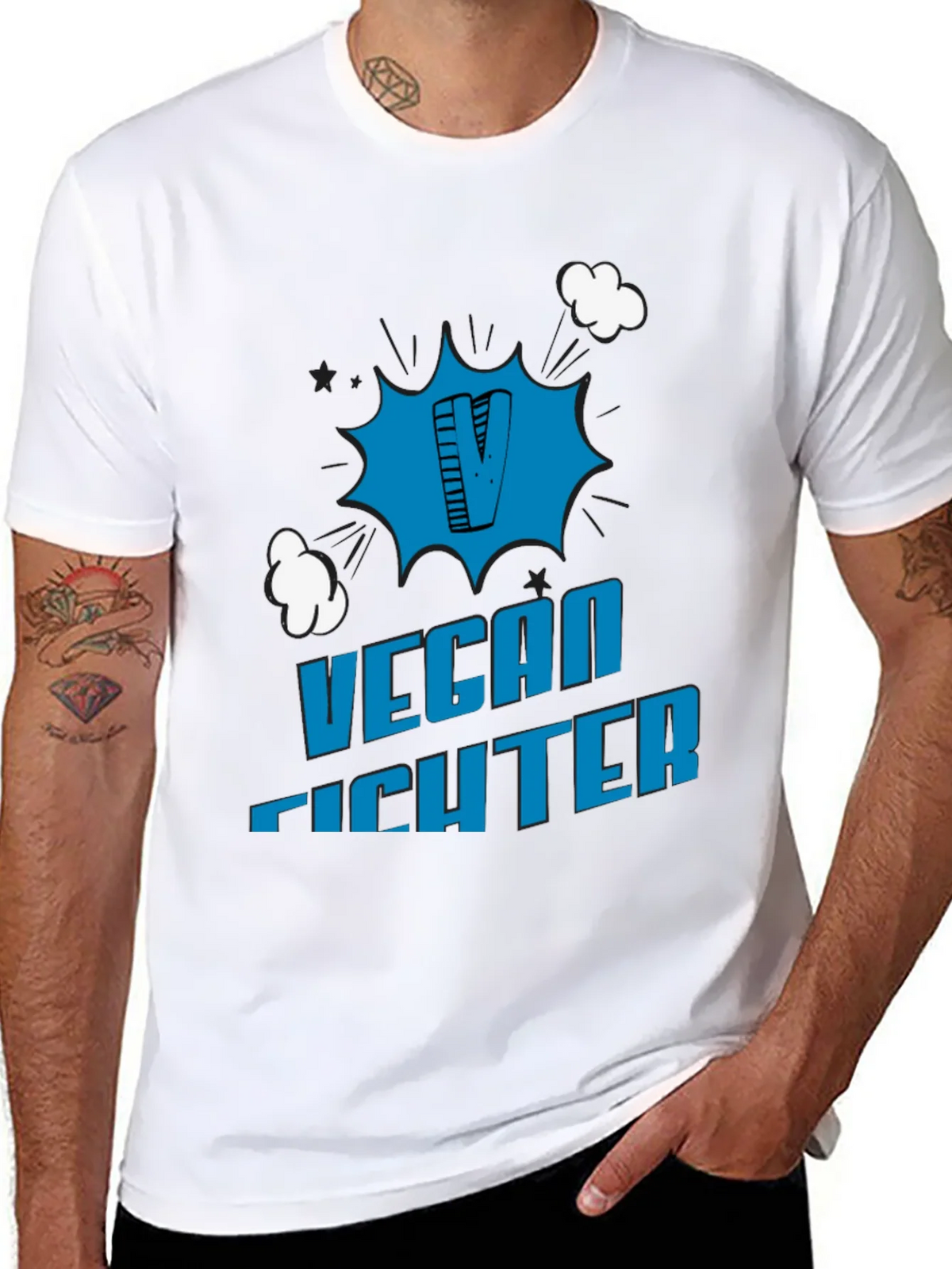 Vegan Fighter T-Shirt product image 7