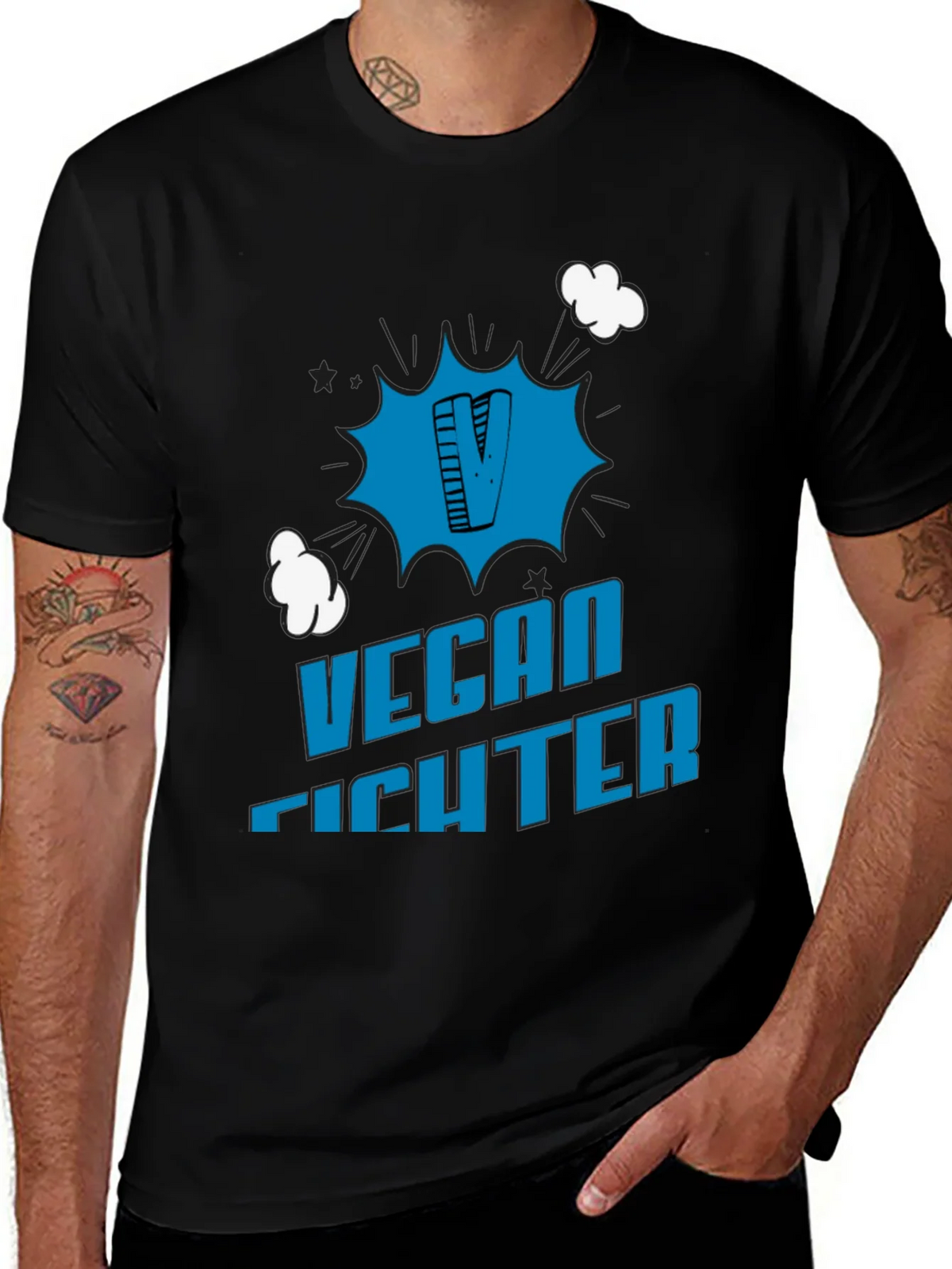 Vegan Fighter T-Shirt product image 1
