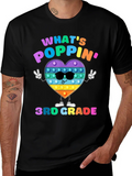 Whats Poppin 3rd Grade T-Shirt product image 1