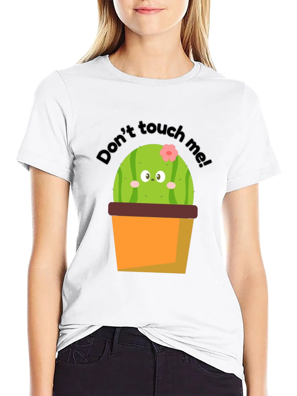 Cute Cactus Graphic Tee - Dont Touch Me! product image 8