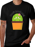 Cute Cactus Graphic Tee - Dont Touch Me! product image 1